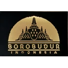 Hiasan Dinding Borobudur Logam Kustom 1