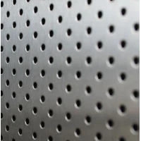 Plat Berlubang Perforated Metal Galvanis TNIS 0.4 mm