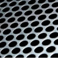 Plat Berlubang Type Round Perforation Metal 