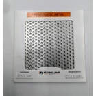 0.7 mm thick iron perforated plate 4x8 dimensions 3x5mm hole diameter 3