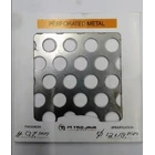 07mm thick iron perforated plate dimensions 4x8 hole diameter 12x18mm 3