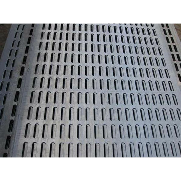0.7 mm thick iron perforated plate with dimensions of 4