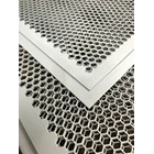 07mm thick iron perforated plate dimensions 4'x8' hexagonal hole diameter 12x14mm  2